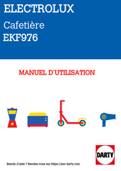 Electrolux EKF976 Mode D'emploi