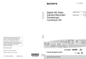 Sony HANDYCAM HDR-CX160 Mode D'emploi