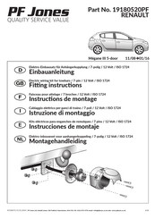 PF Jones 19180520PF Instructions De Montage