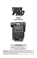 Booster PAC TRUCK PAC ES6000 Mode D'emploi