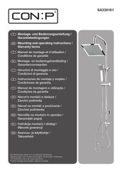 CON:P SA330101 Manuel De Montage Et D'utilisation
