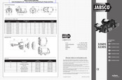 JABSCO 32605 Serie Guide D'installation