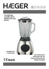 HAEGER Smoothie Pro LQ-600.004B Mode D'emploi