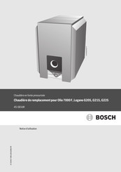 Bosch Olio 7000F Notice D'utilisation