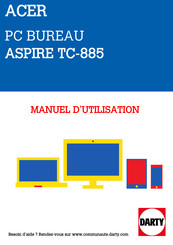 Acer ASPIRE TC-885 Manuel D'utilisation