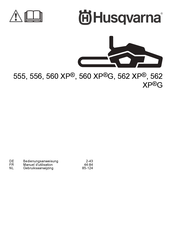 Husqvarna 555 Manuel D'utilisation