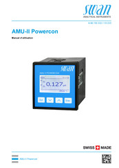 Swan AMU-II Powercon Manuel D'utilisation