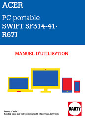Acer SF314-54 Manuel D'utilisation