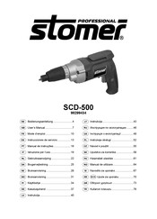 Stomer Professional 98299434 Mode D'emploi