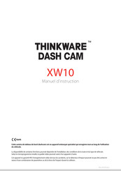 Thinkware XW10 Manuel D'instruction