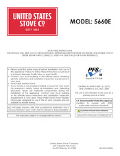 United States Stove 5660E Instructions D'installation