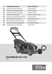 Güde BIG WHEELER 534.1 R ES Traduction Du Mode D'emploi D'origine