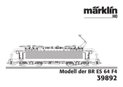 marklin 39892 Mode D'emploi
