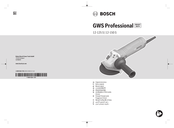 Bosch GWS 12-125 S Professional Notice Originale