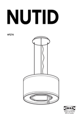 IKEA NUTID HF274 Mode D'emploi