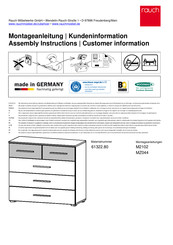 Rauch M2102 61322.80 Instructions De Montage