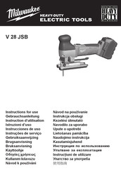 AEG V 28 JSB Instructions D'utilisation