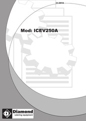 Diamond ICEV250A Manuel D'installation, Utilisation Et Entretien