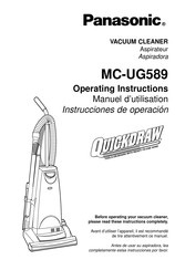 Panasonic QUICKDRAW MC-UG589 Manuel D'utilisation