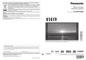 Panasonic VIERA TH-65PX600E Mode D'emploi