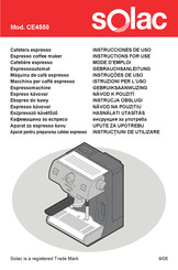 SOLAC CE4550 Mode D'emploi