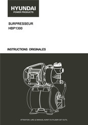 Hyundai power products HBP1300 Instructions Originales