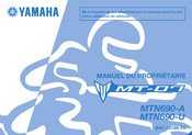 Yamaha MTN690-U Manuel Du Propriétaire