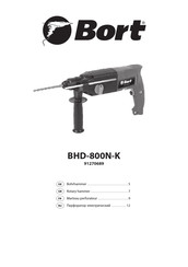 Bort BHD-800N-K Mode D'emploi