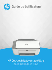 HP DeskJet Ink Advantage Ultra 4800 Serie Guide De L'utilisateur