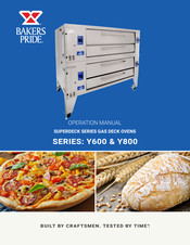 Bakers Pride Y-602BL-DSP Mode D'emploi