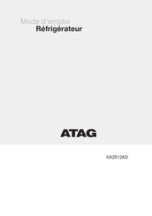 Atag KA2512AD Mode D'emploi