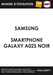 Samsung GALAXY A02S Mode D'emploi