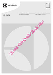 Electrolux ESF 6634RZX Notice D'utilisation