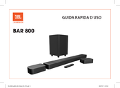 Harman JBL BAR 800 Guide Rapide