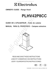 Electrolux PLHV42P8CC Guide De L'utilisateur