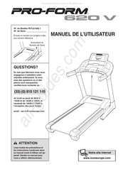 Pro-Form PETL61606.1 Manuel De L'utilisateur