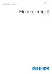 Philips 50PUT6103/56 Mode D'emploi