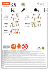 Trigano TECHWOOD DEKO J-18549 Notice De Montage