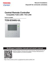 Toshiba Carrier U2C-LINK Manuel D'installation