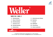 Cooper Tools Weller WSL 2 Manuel D'utilisation