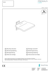 Pressalit Care R5510 Notice De Montage