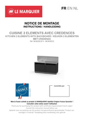 LE MARQUIER MC802ECD Notice De Montage