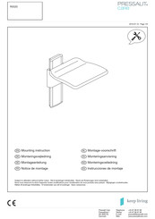 Pressalit Care R5520 Notice De Montage