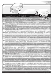 ECS Electronics VW-165-D1 Instructions De Montage