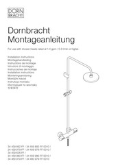 Dornbracht 34 459 979-FF 0010 Instructions De Montage