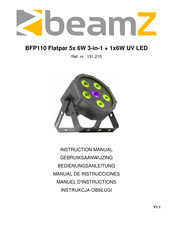 Beamz BFP110 Manuel D'instructions