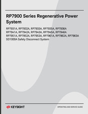 Keysight RP7943A Guide D'utilisation Et D'entretien