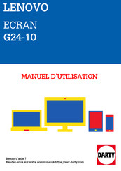 Lenovo 65FD-G C2-WW Manuel De L'utilisateur