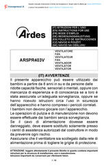 ARDES AR5PR403V Mode D'emploi