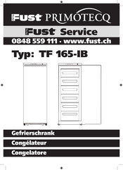 FUST PRIMOTECQ TF 165-IB Mode D'emploi